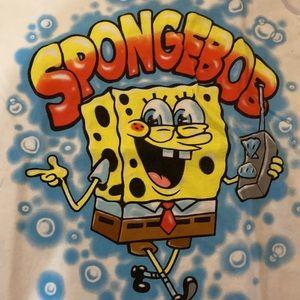 Nickelodeon SpongeBob Graffiti Shirt- LIKE NEW